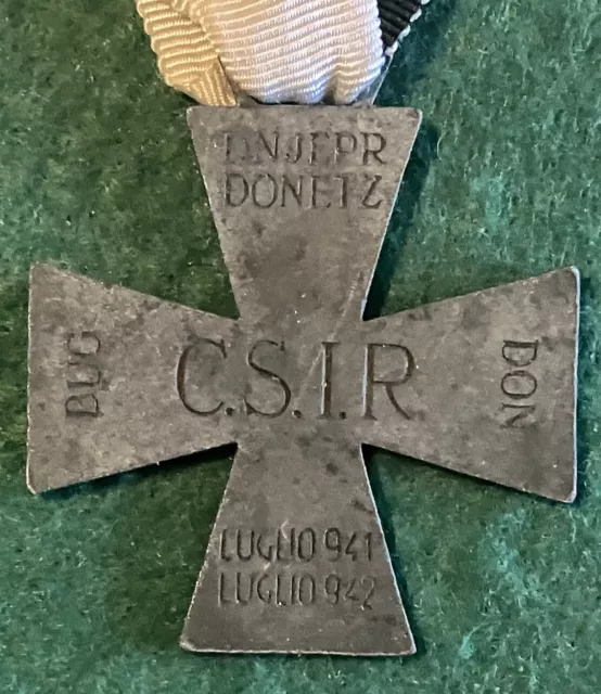 medaglia Fronte Russo Russia Croce Di Ghiaccio 1941 1942 CSIR