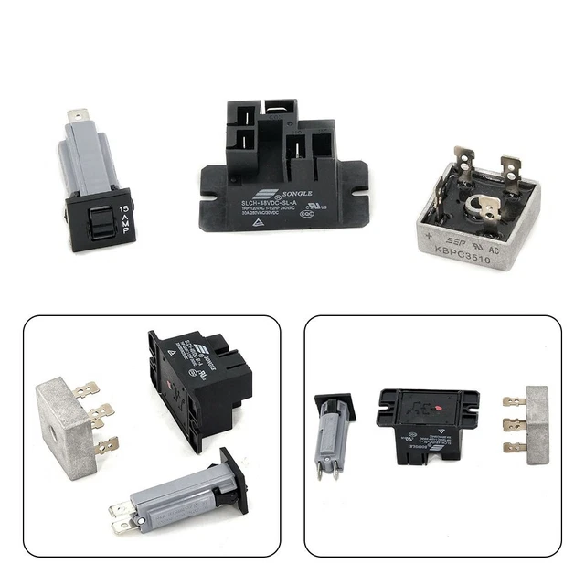 Ottimizza il caricabatterie per auto club con questo kit di riparazione carrello 48 V 17930 e 17935