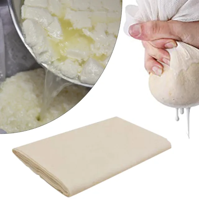 100% Cotton Straining Cheese Cloths Reusable Precut Muslin Cloths Cheese Making