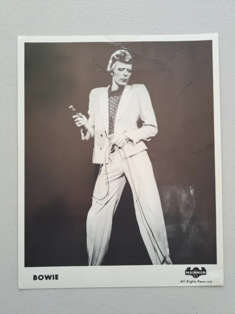 David Bowie Original Record Company Promo Press Kit Marketing Photo Rare #4