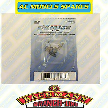 78023 Bachmann EZ Mate MkII Magnetic Knuckle Couplers Over Shank Short HO Gauge