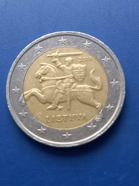 2 Euro Kursmünze, Litauen 2015