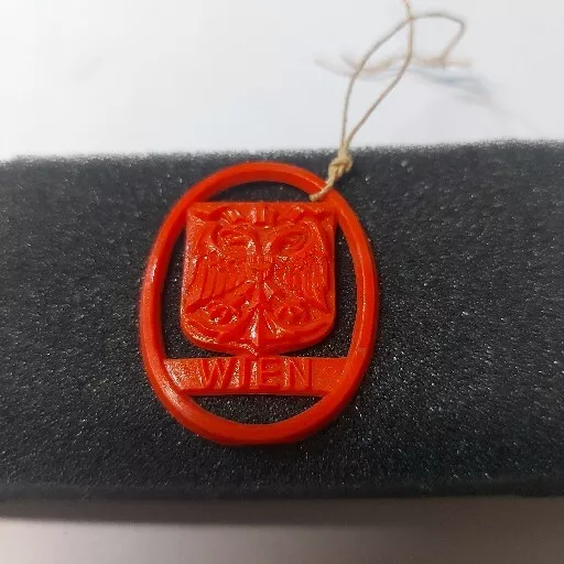 Original alte Pin Anhänger Abzeichen WHW  - Stadtwappen Wien