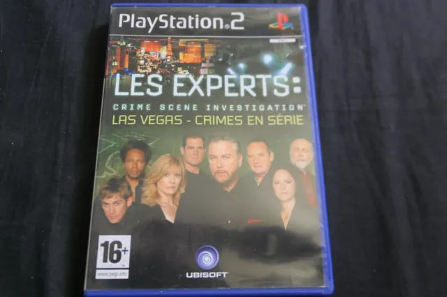 Jeu PS2 - LES EXPERTS CRIME SCENE INVESTIGATION