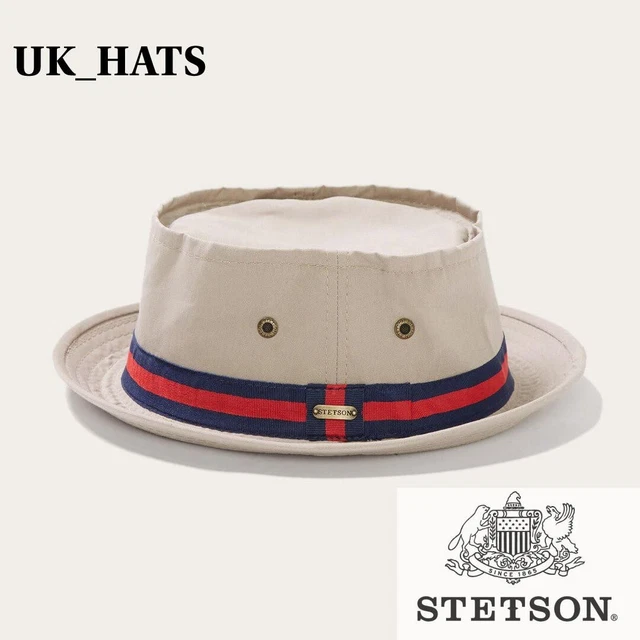 GENUINE US STETSON Fairway Pork Pie Bucket Hat XL Bob Mortimer Gone Fishing 84.00 PicClick UK