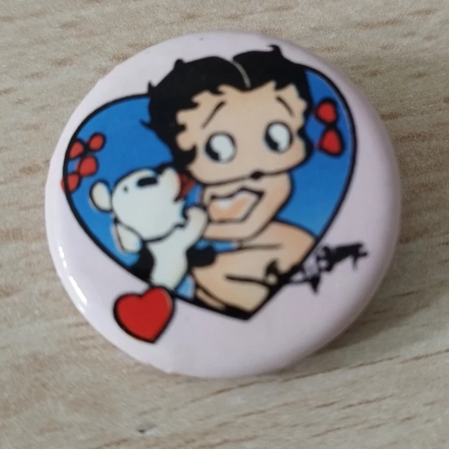 Bottone Betty Boop 3 cm di diametro