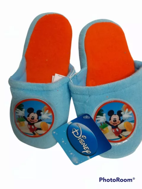 Pantofole Casa Invernali Mickey Mouse Disney Antiscivolo Ciabatte A Punta Chiusa