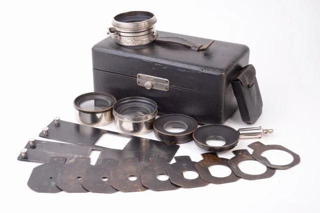 Trousse optique Hermagis. Objectif à combinaisons Aplanastigmat N°6