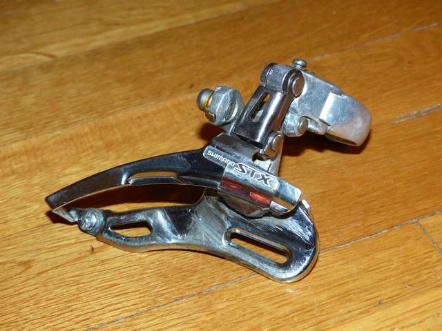 Dérailleur Avant Shimano STX FD-MC32 Vintage Japon - VTT 7 Vitesses - Tirage Haut