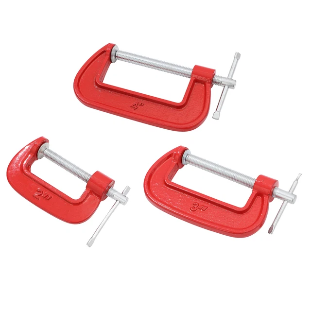 Woodworking Clamp Heavy Duty G-Clip Adjustable Fixing Clips Universal Fence Clip