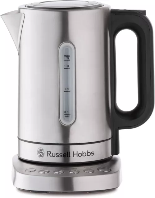 Russell Hobbs Addison Kettle 5 Temperature Settings 1.7 L Capacity Easy to Clean