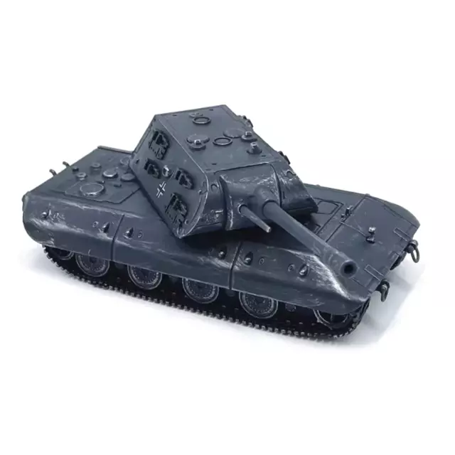 1/72 German E-100 Mouse Turret Super Heavy Tank Model Alloy Model Military Gift