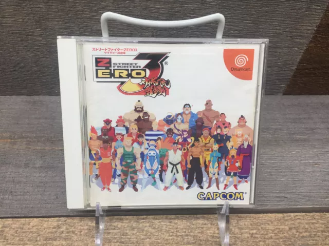 Street Fighter Zero 3 Dreamcast Japanese Import US Seller