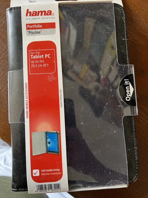 Hama Portfolio *Piscine* für Tablet/PC bis 20,3 cm (8) Schwarz OVP