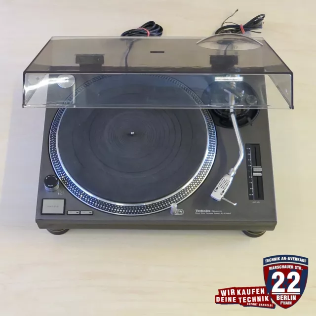 Technics SL 1210 MK2 Plattenspieler - Schwarz