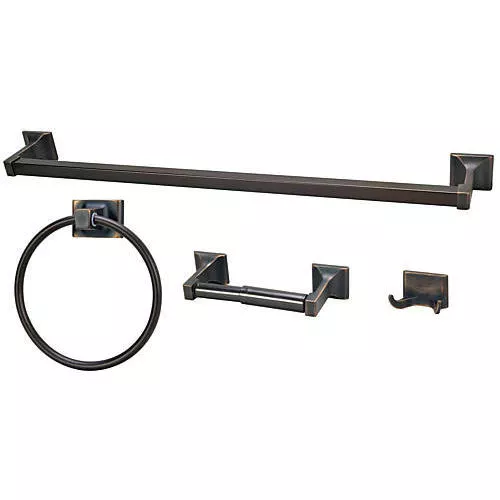 Designers Impressions Sunset Series Oil Rubbed Bronze Bath Hardware Set