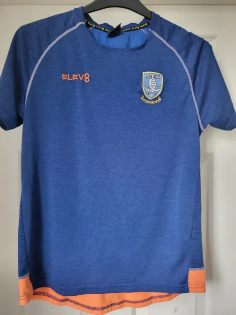 Herren Fußball Shirt - Sheffield Wednesday - 2019-2020 Training T-Shirt - M blau