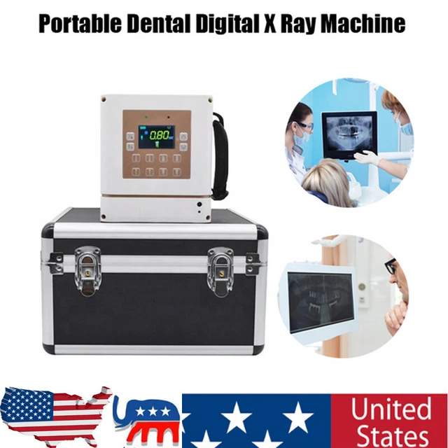 Dental Digital XRay Machine Handheld Intra Oral Imaging Unit 110V High Frequency