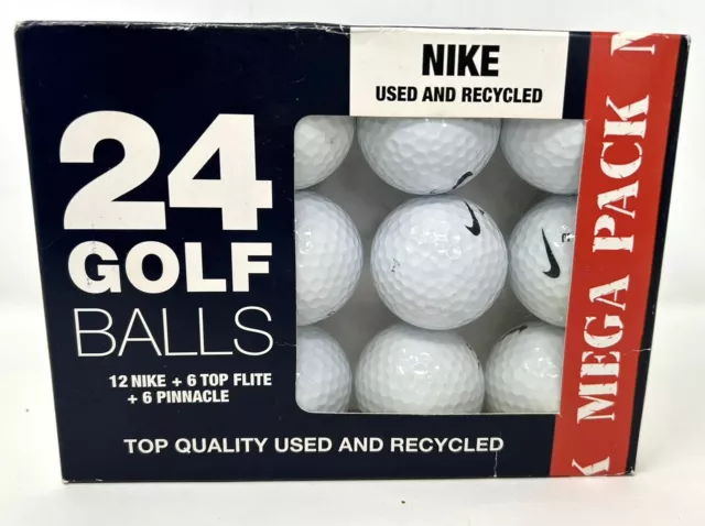 Nike 24 Used And Recycled Golf Balls