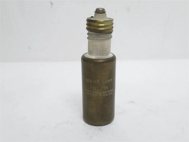 233269 Old-Stock; Chromalox SCB-75 Heater Cartridge; 75W; 240V