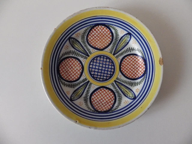 Assiette de collection Henriot Quimper signée motif au coq Assiette de collection Henriot Quimper signée motif au coq