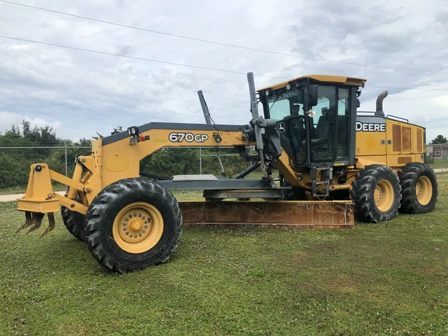 2011 John Deere 670Gp Motor Grader