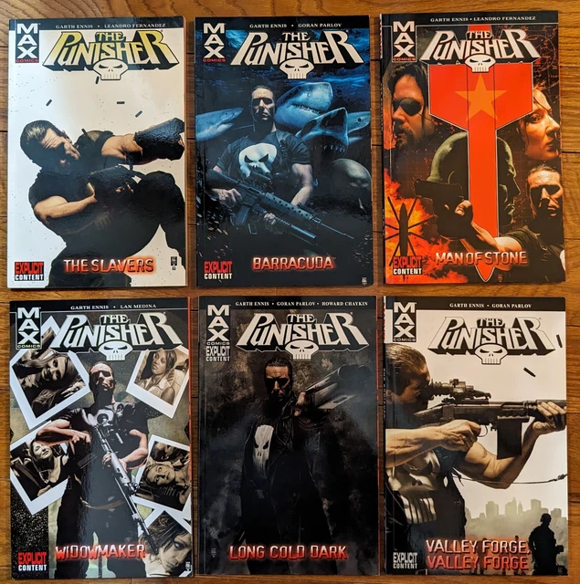 Punisher MAX (2004) Collection Vol 1-10 Garth Ennis HC & TPB 3