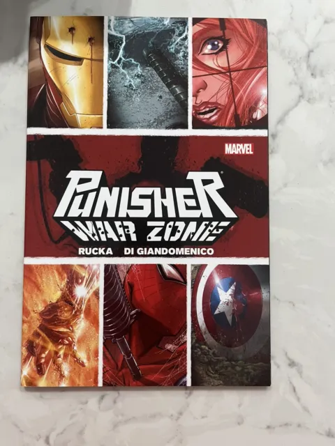 Marvel Comics Punisher: Enter the War Zone 2013 TPB Paperback Rucka Avengers