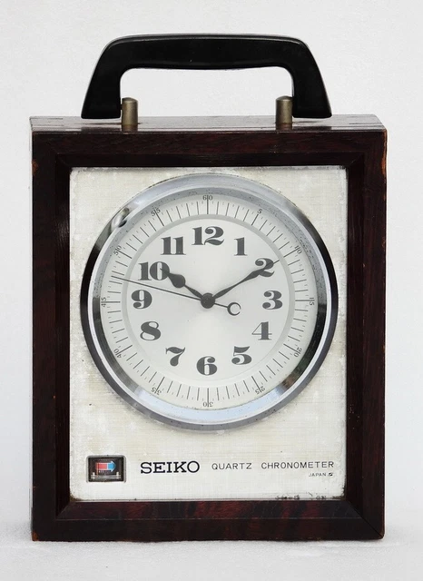 Seiko Japan Schiff Marine Navigation Quarz Chronometer QM-10 Seikosha Uhr