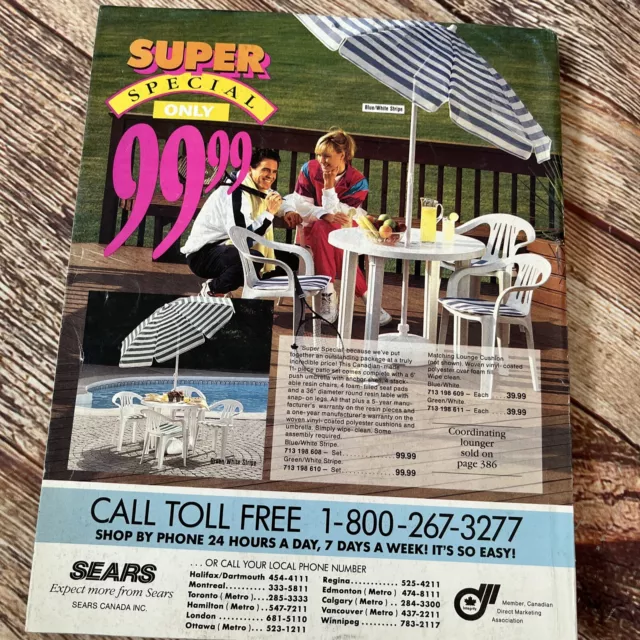 Vintage 1994 Sears Fun In Sun Sale Catalog Fashion Electronics Furniture Very 2