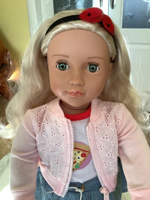 Our Generation Doll Jolene in Original Outfit & Jacket "VGC"