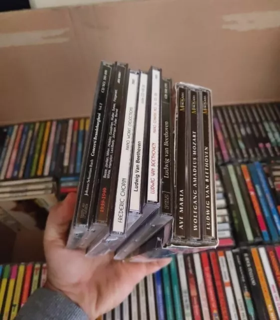 Stock Musica Classica vari artisti totale 9 pezzi di cui cofanetto SECRED