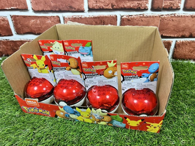 MEGA CONSTRUX POKEMON Pokeball Complete Set 25th Anniversary NEW w ...