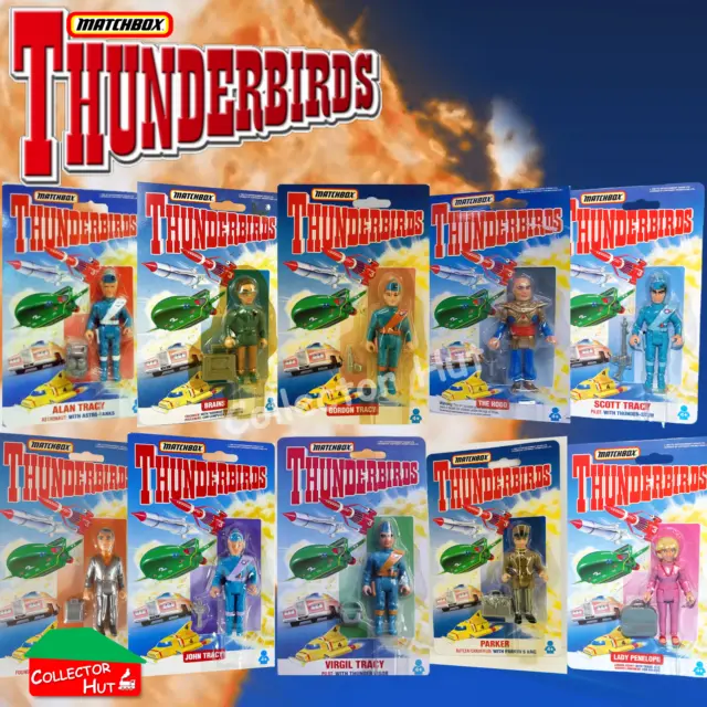 Gerry Anderson Thunderbirds Matchbox Die Cast Pullback Models & Figurines SEALED 3