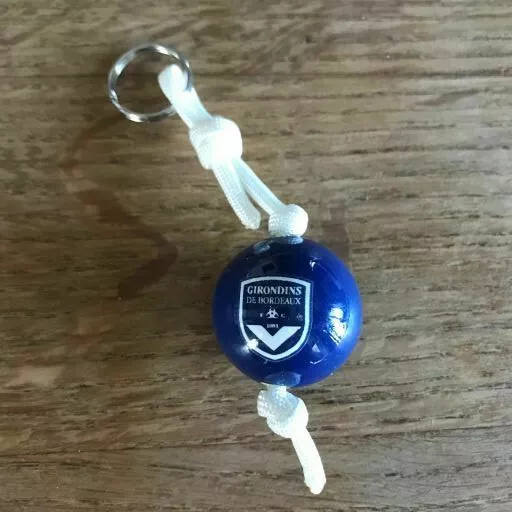 porte clé cochonnets pétanque girondins de bordeaux