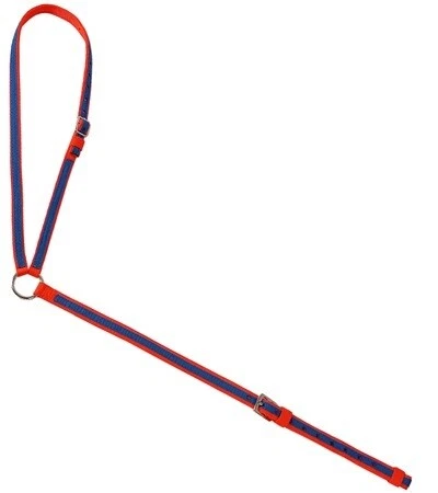 Jacks 20328-RE-TU Two Tone Racing Martingale Yoke, Red & Turquoise