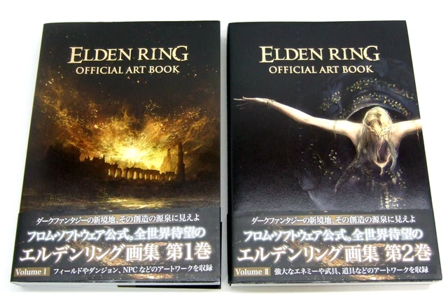 thumbnail image 2 of Elden Ring Official Art Book Set Volumes 1-3 - FromSoftware, KADOKAWA, Japanese 2 of 6