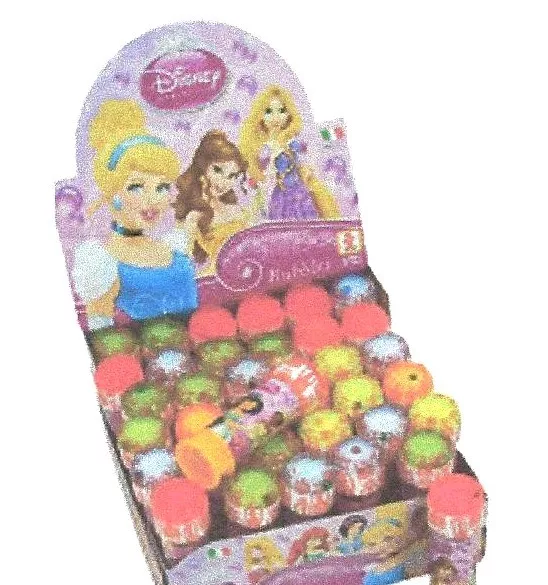 Color Bubbles - Seifenblasen - Disney Princess mit Kugellabyrinth im Deckel