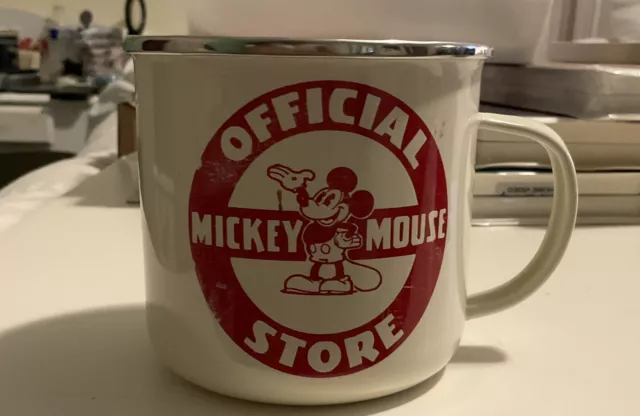 Official Mickey Mouse Store Tin Cup