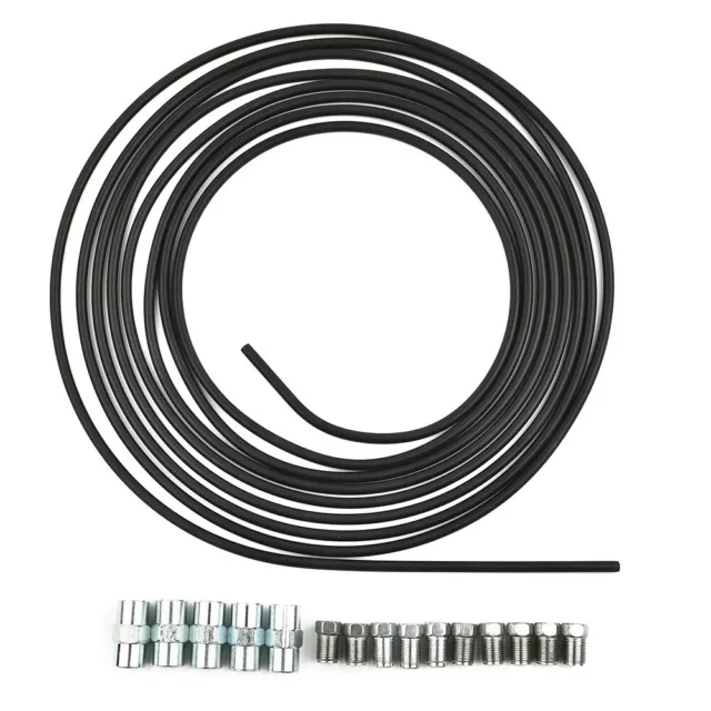 Copper Plated Steel Brake Line Set with 10 Screw Connections and 5 Connectors