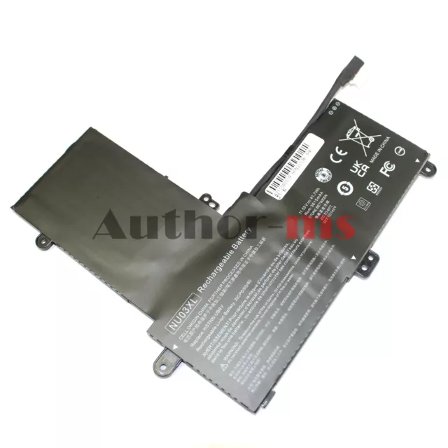 NU03XL Battery for HP Pavilion X360 11 HSTNN-UB6V 844201-855 TPN-C128 TPN-W117