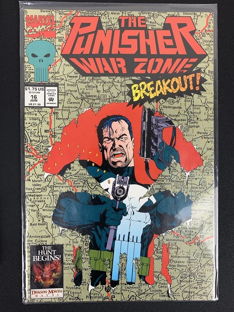 The Punisher War Zone Breakout Volume 1 #16 Marvel Comics June 1993 NM