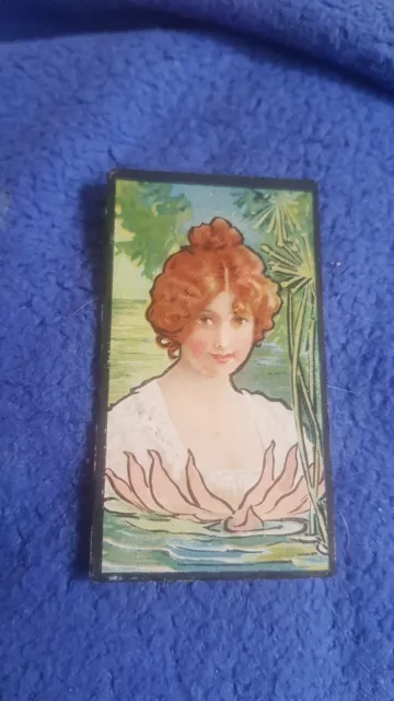 cigarette card- British American Tobacco Co Beauties Water Girls (1903).