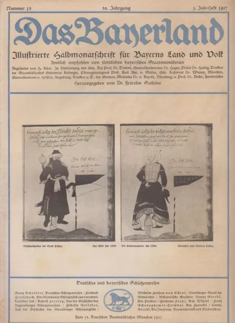 Das Bayerland - Illustrierte Halbmonatschrift für Bayerns Land und Volk -  53502