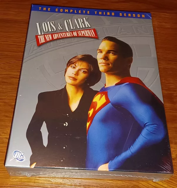 Lois & Clark: The New Adventures of Superman Third Season DVD Brand New Sealed