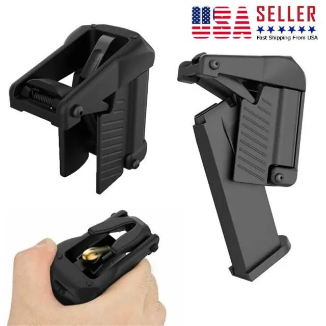 Portable Universal Raptor Pistol Speed Loader for Magazines from .380 9mm-45 ACP
