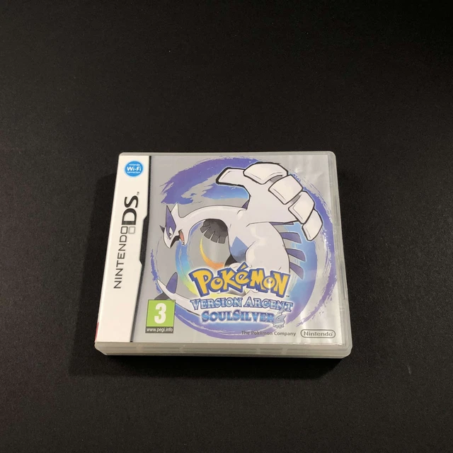 Nintendo DS Boîte Pokémon Version Argent Soulsilver FRA Trés Bon état