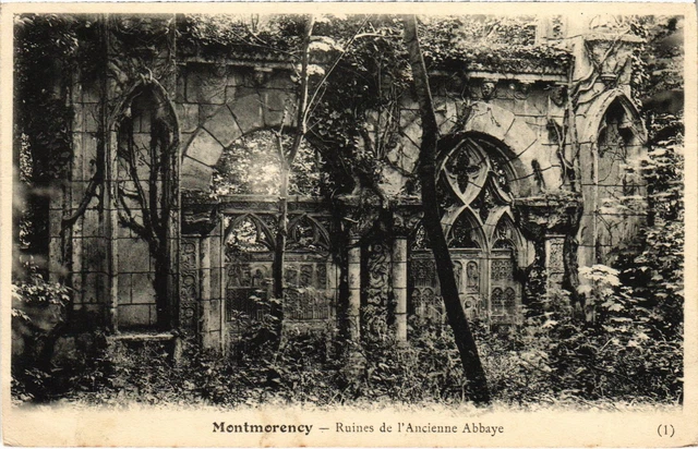 CPA Montmorency Ruins of the Old Abbey (1340029)