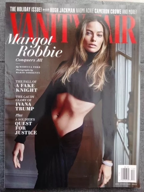 Vanity Fair Magazine December 2022 January 2023 Margot Robbie Hugh Jackman Naomi 256 Picclick