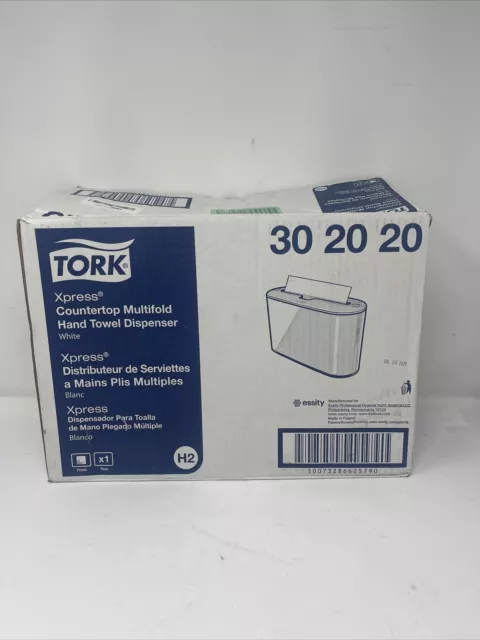 Tork Xpress 302020 Countertop Multifold Hand Towel Dispenser, Plastic, 7.92″